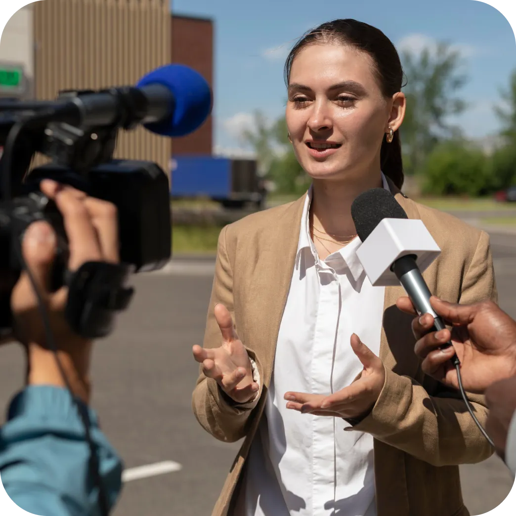 Increase media visibility in the U.S. market and strengthen her presence in the international information space